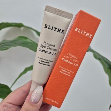 Осветляющий крем для кожи вокруг глаз с кофеином BLITHE Pressed Eye Cream Caffeine 1.0 12593 фото