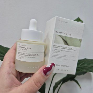 Укрепляющая ампула с 0,2% ретинолом и микроиглами Skin1004 Lab in Nature Retinol 0,2 Boosting Shot Ampoule 12958 фото