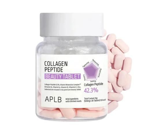 Пищевая добавка с коллагеном и пептидами APLB Collagen Peptide Beauty Tablet 12717 фото