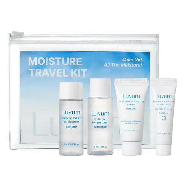 Увлажняющий набор с гиалуроновой кислотой и бамбуком Luvum Moisture Travel Kit 13041 фото