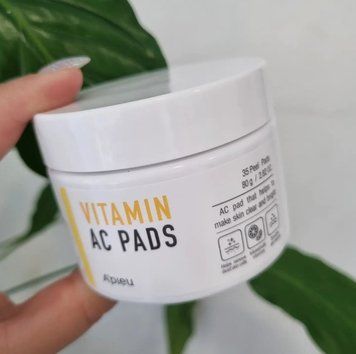 Пилинг-диски с АНА, ВНА-кислотами и витамином С A'pieu Vitamin AC Pad 11537 фото