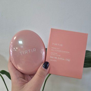 Тональный кушон с плотным покрытием TIRTIR Mask Fit All Cover Cushion SPF 50+ PA+++ 21N Ivory 12886 фото