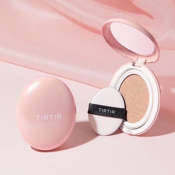 Тональный кушон с плотным покрытием TIRTIR Mask Fit All Cover Cushion SPF 50+ PA+++ 17C Porcelain 12886 фото