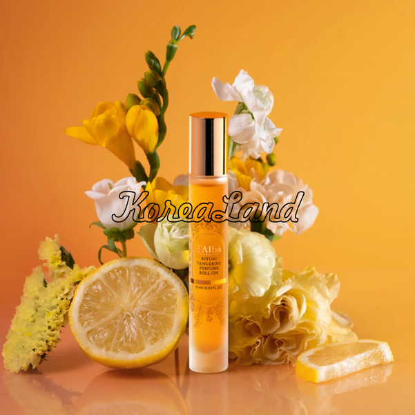 Парфюмированный роллер d'Alba Ritual Tangerine Perfume Roll-On 13170 фото