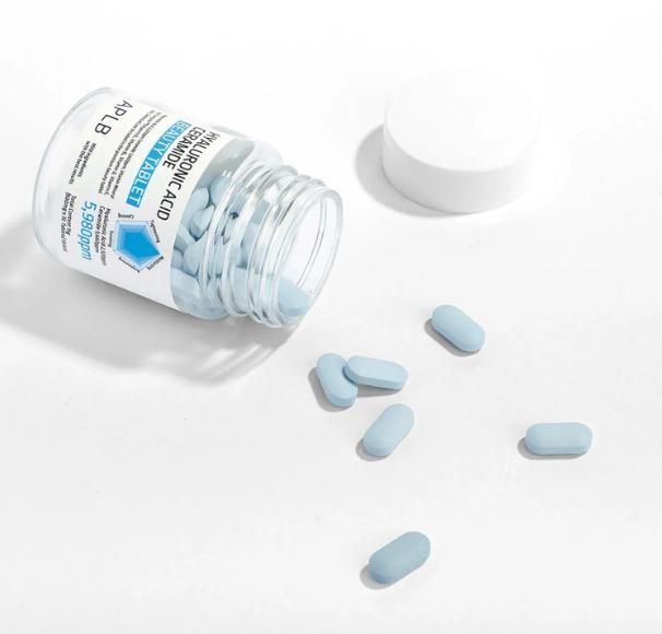 Пищевая добавка с гиалуроновой кислотой и керамидами APLB Hyaluronic Acid Ceramide Beauty Tablet 12719 фото