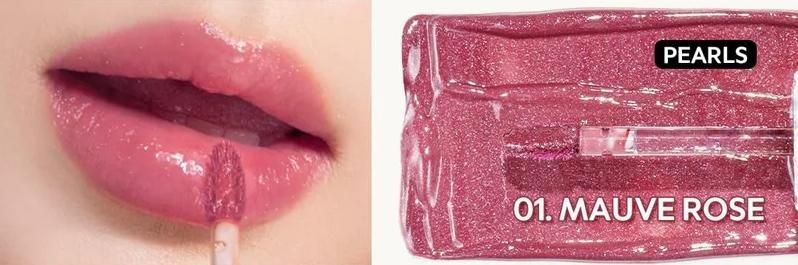 Глянцевий тінт для губ TIRTIR Waterism Glow Tint 01 Mauve Rose 12887 фото