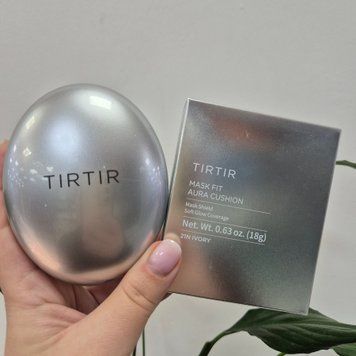 Сяючий тональний кушон TIRTIR Mask Fit Aura Cushion 21N Ivory 13083 фото
