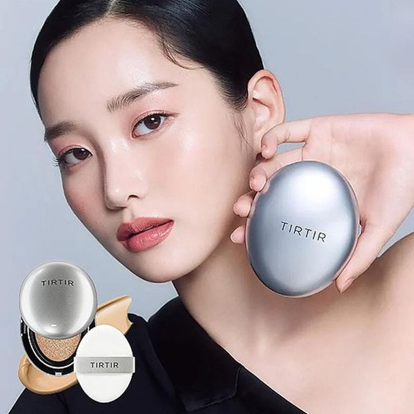 Сияющий тональный кушон TIRTIR Mask Fit Aura Cushion 21N Ivory 13083 фото
